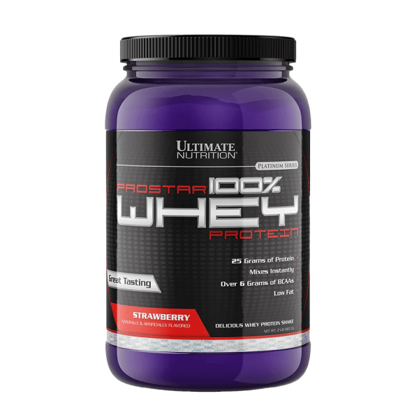 ULTIMATE NUTRITION - PROSTAR 100% WHEY PROTEIN  900G