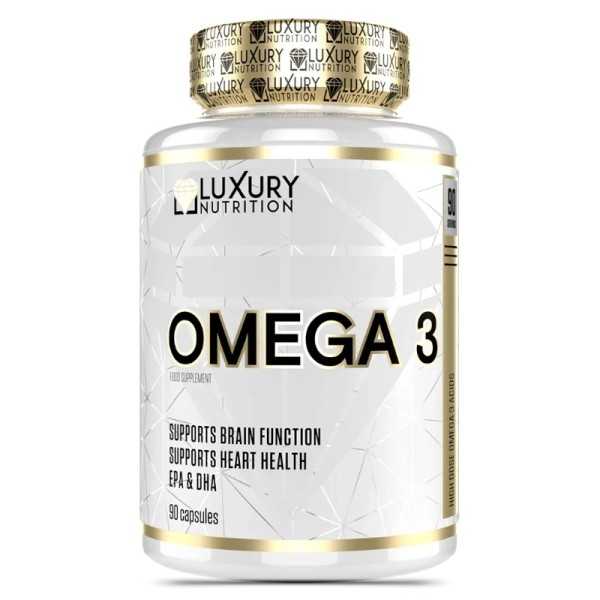 LUXURY NUTRITION  - OMEGA 3 60 CAPSULES