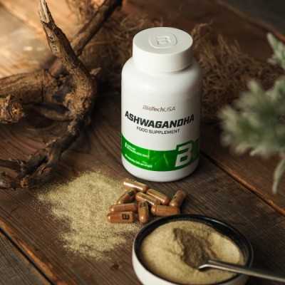 BIOTECH USA- ASHWAGANDHA 60 CAPSULES