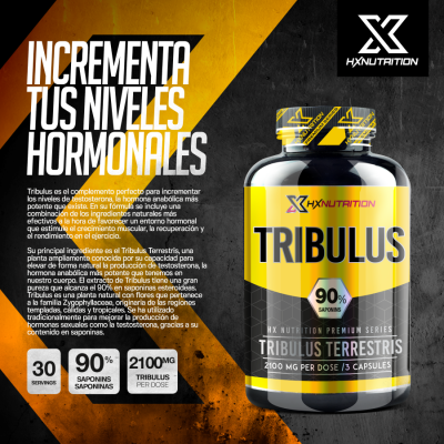 HX NUTRITION- TRIBULUS 90 CAPSULES