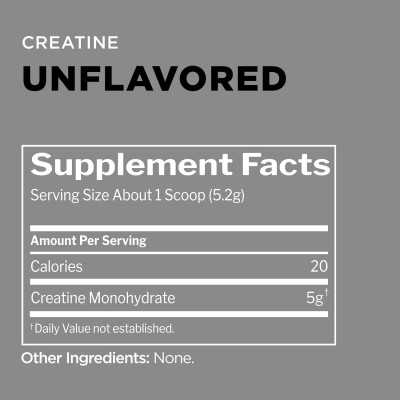 RULE 1 - CREATINE  390G