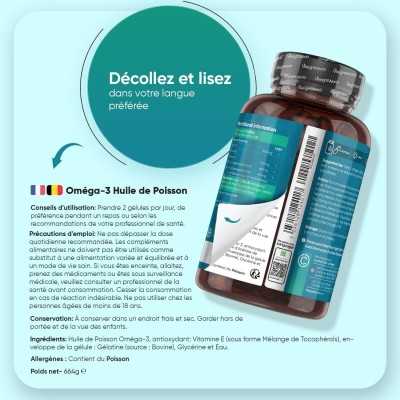 WEIGHT-WORLD OMÉGA 3 - 240 CAPSULES
