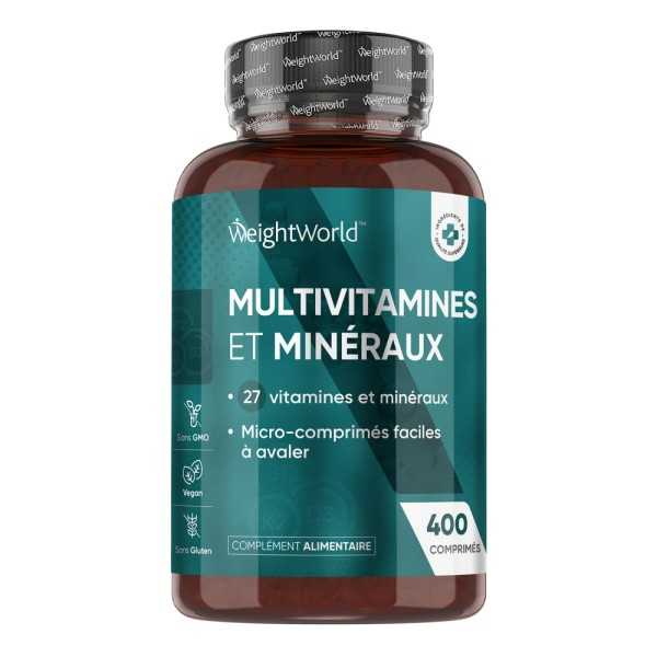 WEIGHT-WORLD M -MULTIVITAMINS AND MINERALS 400 CAPSULES