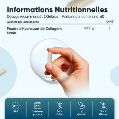 WeightWorld Collagène Marin Pur 120 Capsules | Marine Collagen