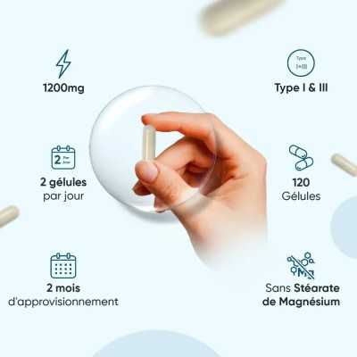 WeightWorld Collagène Marin Pur 120 Capsules | Marine Collagen