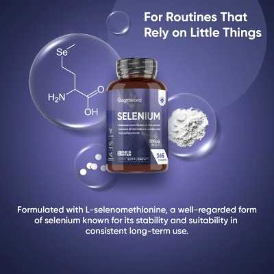 WEIGHT-WORLD -SELENIUM 365 CAPSULES