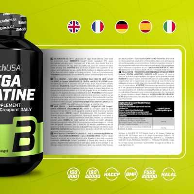 BIOTECH USA -MEGA CREATINE 309G  (Creapure®)