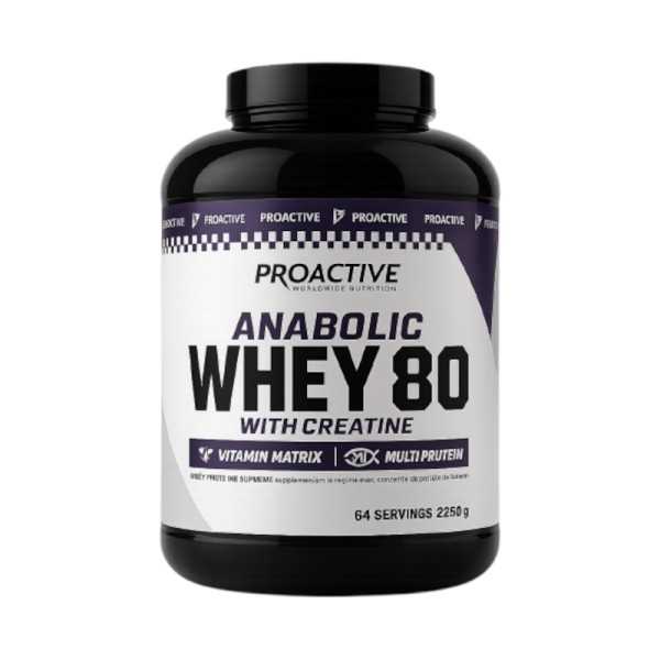 PROACTIVE - GANABOLIC WHEY 80 - 2.25kg