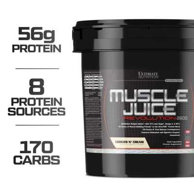 Ultimate Nutrition Muscle Juice Revolution 2600 2.12KG | Gainer Prise de Masse