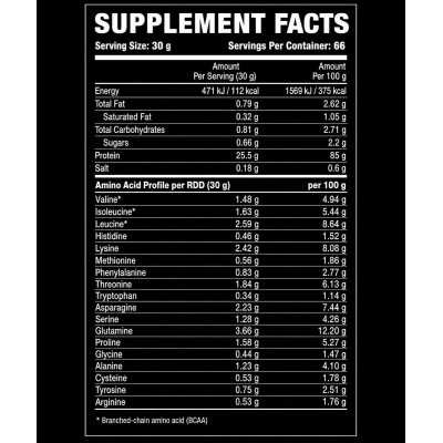 CREATOR NUTRITION - ISOX WHEY ISOLATE 2KG