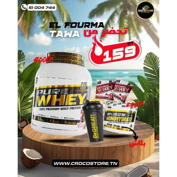 Pack Whey Performance GSN