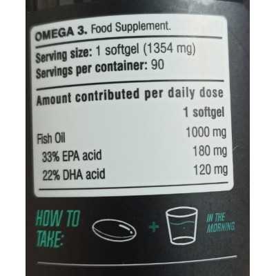 CREATOR NUTRITION - OMEGA 3 90 CAPSULES
