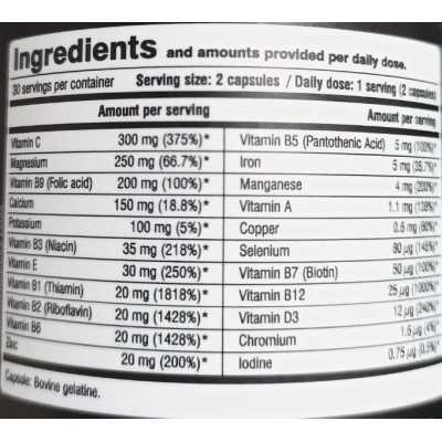 CREATOR NUTRITION - MULTIVITAMIN 60 CAPSULES