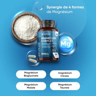WEIGHT-WORLD - MAGNESIUM COMPLEX 180 CAPSULES