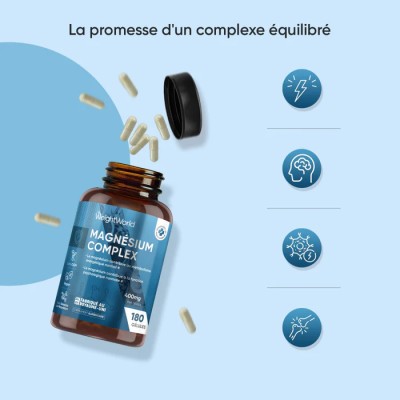 WEIGHT-WORLD - MAGNESIUM COMPLEX 180 CAPSULES