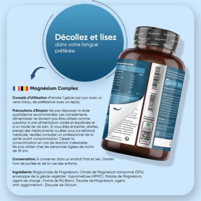 WEIGHT-WORLD - MAGNESIUM COMPLEX 180 CAPSULES