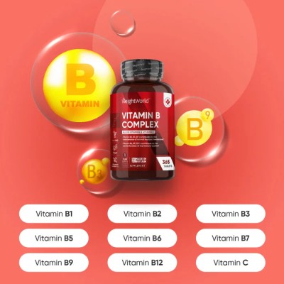 WEIGHT-WORLD - VITAMIN B COMPLEX 365 CAPSULES