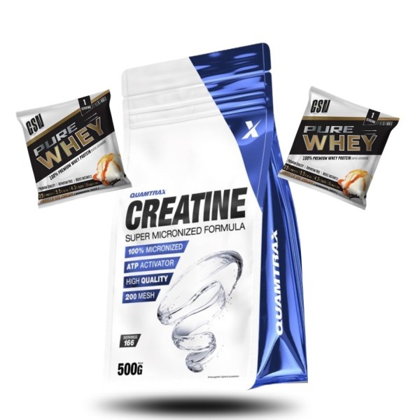 QUAMATRAX- CREATINE 500G + CADEAUX