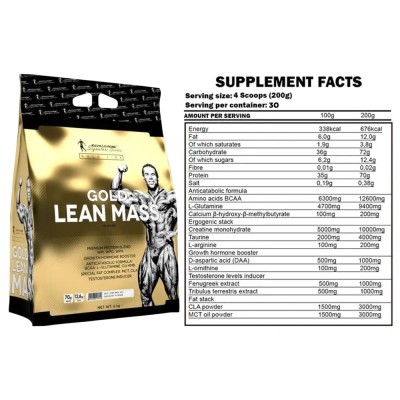 KEVIN LEVRONE - GOLD LEAN MASS 6KG