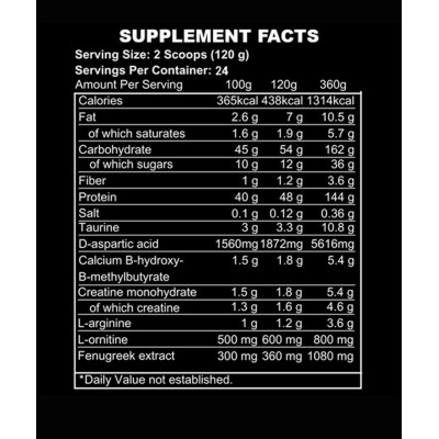 KEVIN LEVRONE - ANABOLIC MASS 7KG
