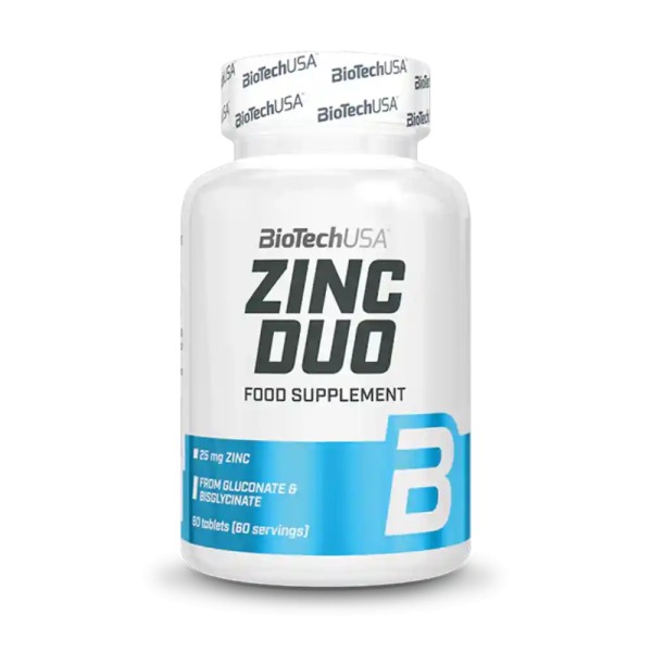BIOTECH USA - ZINC DUO 60 CAPSULES