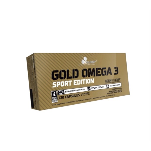 OLIMP SPORT- GOLD OMEGA 3 SPORT EDITION 120 CAPSULES