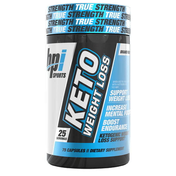 BPI SPORTS - KETO WEIGHT LOSS - FAT BURNER - 25 CAPSULES