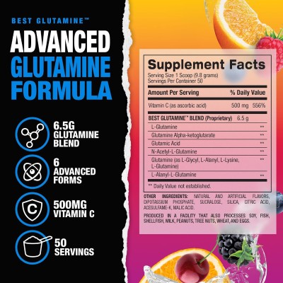BPI SPORTS - BEST GLUTAMINE 490G