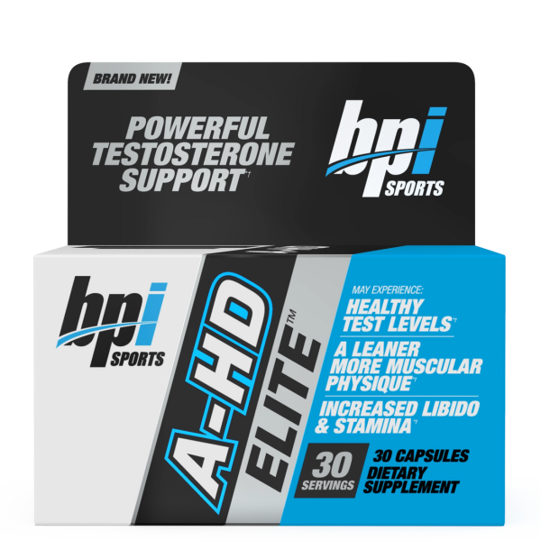 BPI SPORTS  - A-HD ELITE™ - TESTOSTERONE SUPPORT - 30 CAPSULES