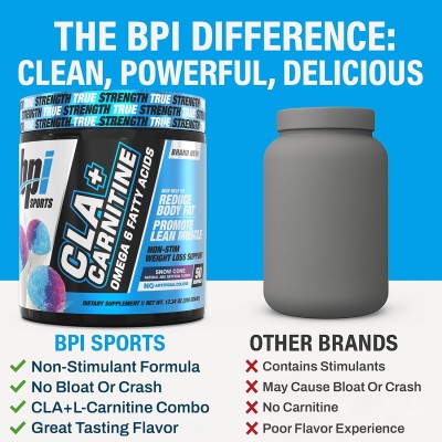 BPI SPORTS - CLA + L-CARNITINE 370G