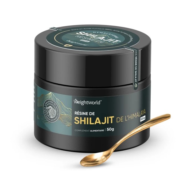 WEIGHT-WORLD - RÉSINE DE SHILAJIT PURE 50G