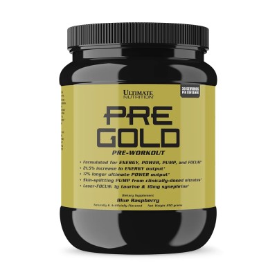 ULTIMATE NUTRITION -  PRE GOLD 250G