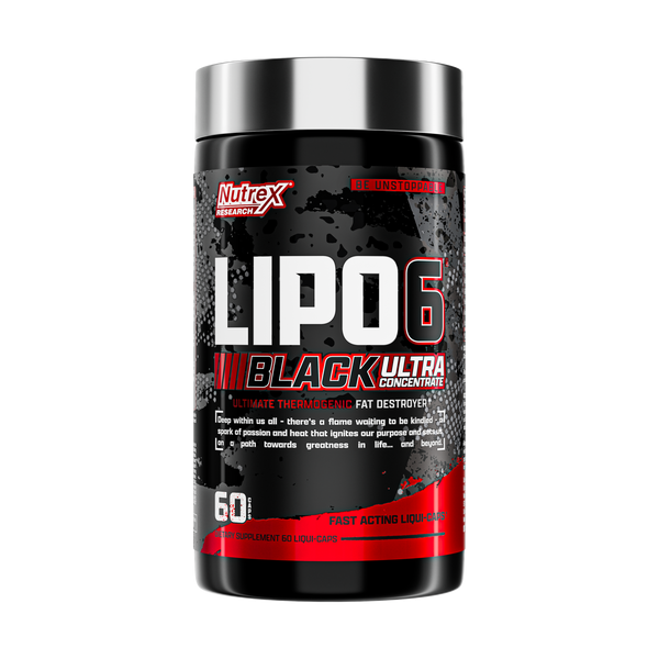 NUTREX RESARCH  - LIPO-6 BLACK ULTRA - 60 CAPSULES