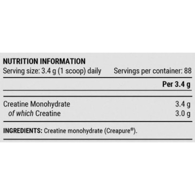 DYMATIZE - CREATINE MONOHYDRATE CREAPURE