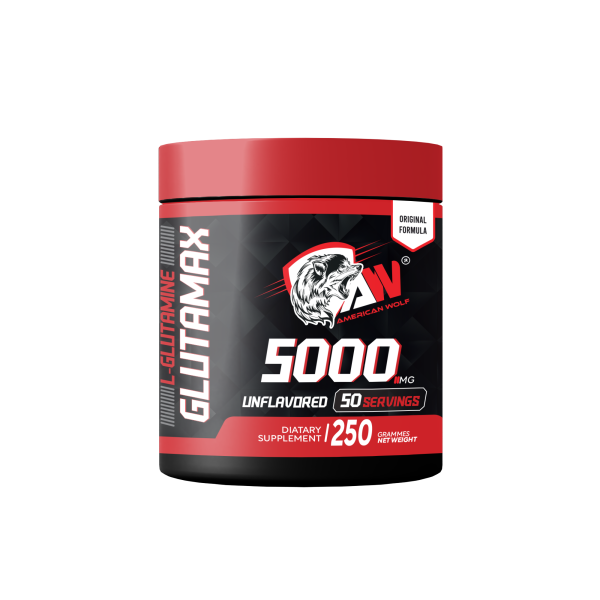 AMERICAN WOLF - L-GLUTAMINE GLUTAMAX - 250G